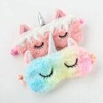 Unicorn Shaped Sleeping Eye Masks for Kids